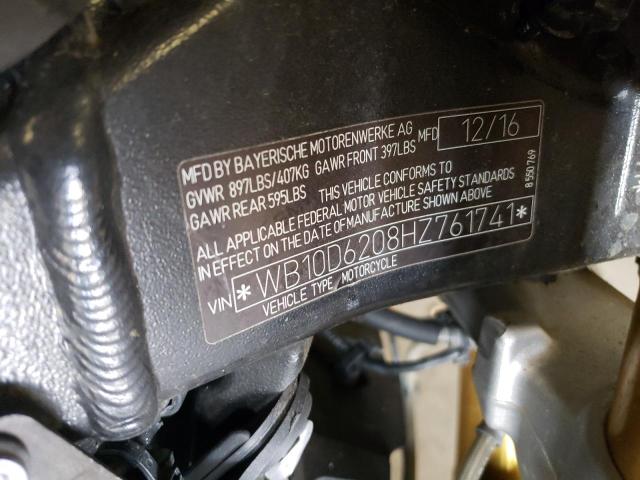 2017 BMW S 1000 R - WB10D6208HZ761741