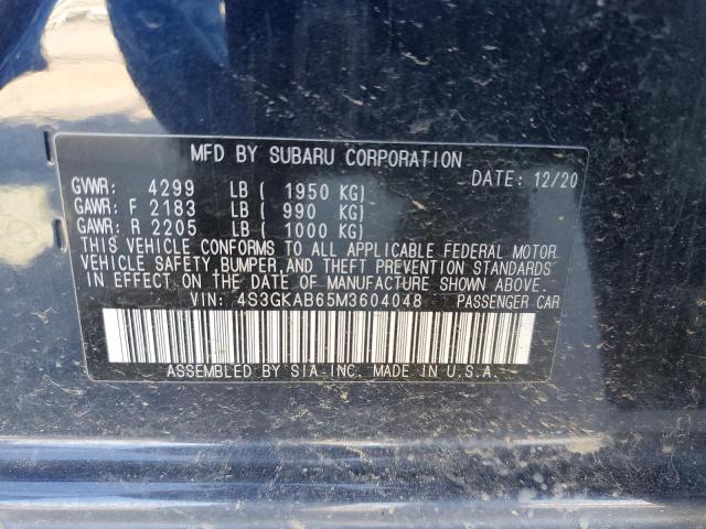4S3GKAB65M3604048 Subaru IMPREZA
