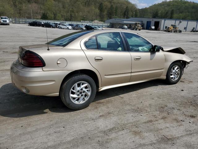 PONTIAC GRAND AM 2004 gold  gas 1G2NF52E54C209978 photo #4