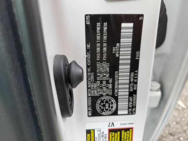 2016 TOYOTA VENZA XLE - 4T3BK3BB9GU120579