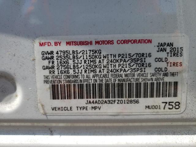 JA4AD2A32FZ012856 Mitsubishi Outlander Es