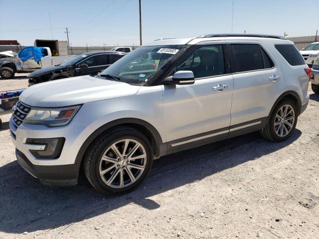 Salvage cars for sale from Copart Andrews, TX: 2016 Ford Explorer Limited