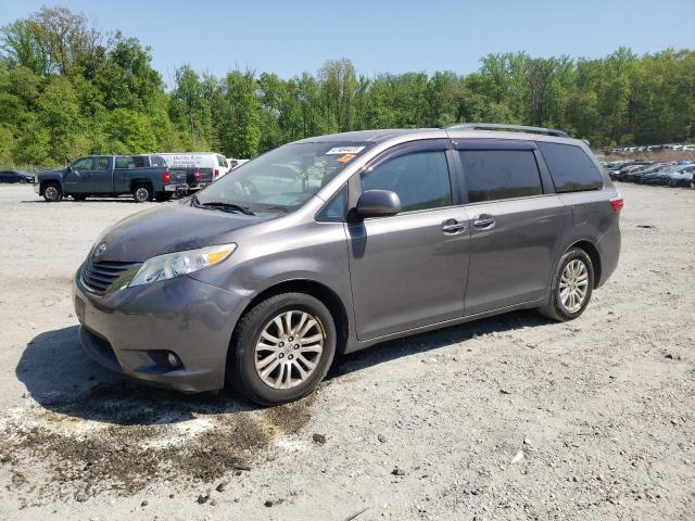Salvage cars for sale from Copart Finksburg, MD: 2015 Toyota Sienna XLE