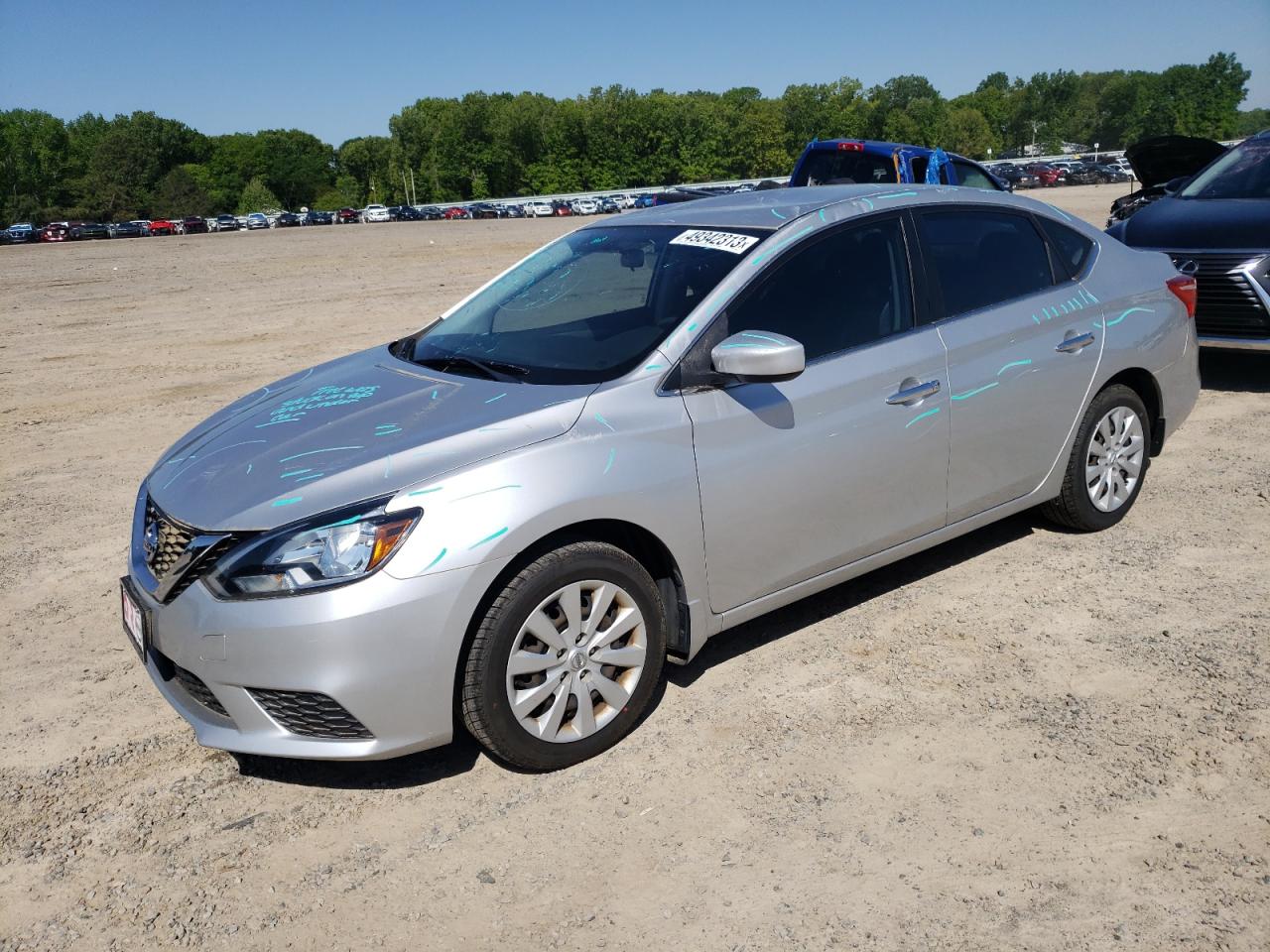 3N1AB7AP5HY236618 NISSAN SENTRA S W 2017