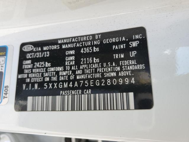 5XXGM4A75EG280994 KIA Optima Lx