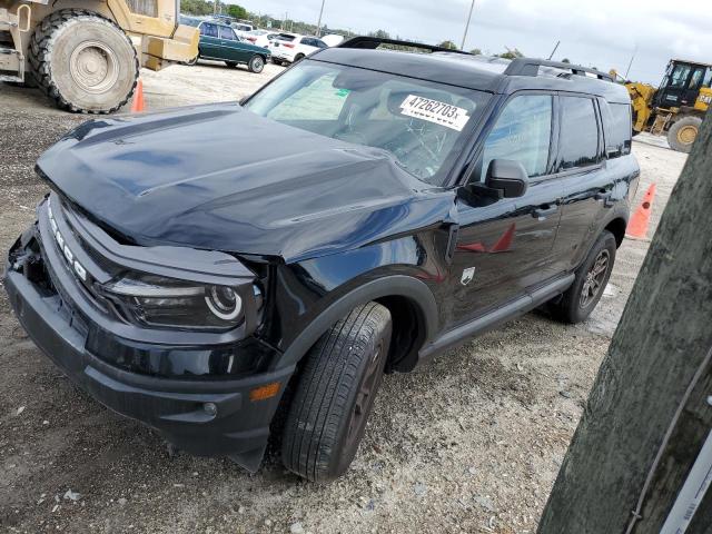 Salvage cars for sale from Copart West Palm Beach, FL: 2022 Ford Bronco Sport BIG Bend