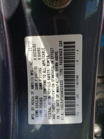 2017 HONDA 1100 VT - 1HGCR3F85HA025520