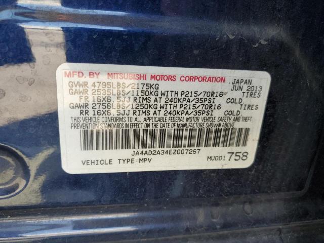 JA4AD2A34EZ007267 Mitsubishi Outlander Es