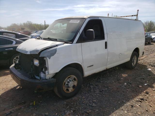 Salvage cars for sale from Copart Hillsborough, NJ: 2006 Chevrolet Express G2500