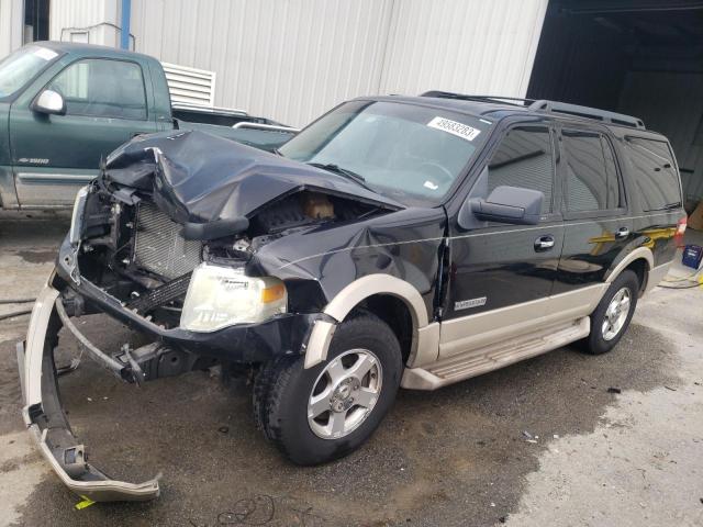 Ford Expedition salvage cars for sale: 2007 Ford Expedition Eddie Bauer