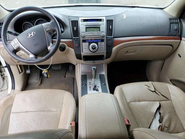VIN: KM8NU4CC4AU131056 Auction: COPART Lot: 49989953 Location: MN - MINNEAPOLIS NORTH KM8NU4CC4AU131056 HYUNDAI VERACRUZ 2010 WHITE Photo 8