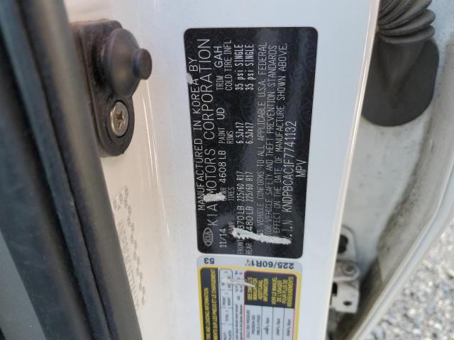 KNDPBCAC1F7741132 KIA Sportage Lx