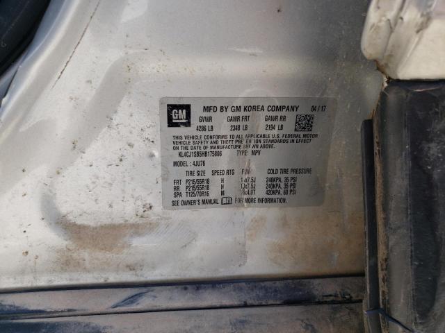 KL4CJ1SB5HB175806 Buick Encore Sport Touring