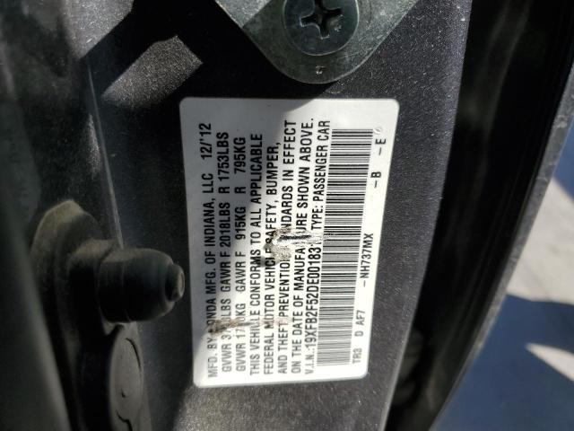 2013 HONDA CIVIC LX - 19XFB2F52DE001831