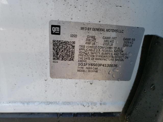 2023 CHEVROLET BOLT EUV L - 1G1FY6S03P4130076