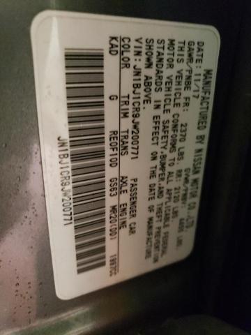 2018 NISSAN ROGUE SPT JN1BJ1CR9JW200771