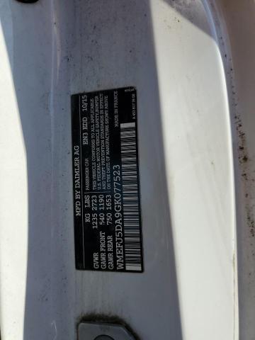 2016 SMART FORTWO - WMEFJ5DA9GK077523
