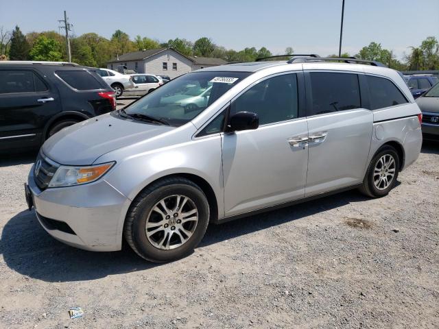 Salvage cars for sale at York Haven, PA auction: 2011 Honda Odyssey EXL