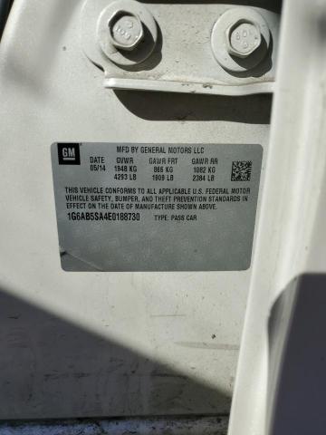 1G6AB5SA4E0188730 Cadillac ATS LUXURY