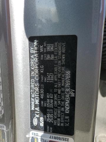 KNDPM3AC3L7697656 KIA Sportage Lx