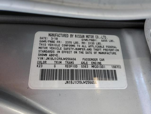 JN1BJ1CR9JW256404 Nissan Rogue Sport S