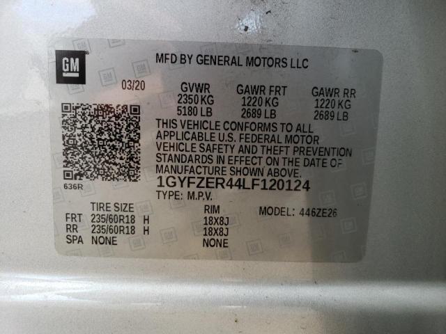 2020 CADILLAC XT4 SPORT - 1GYFZER44LF120124