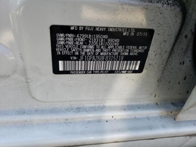 JF1GPAZ68F8315118 Subaru Impreza Sport Limited