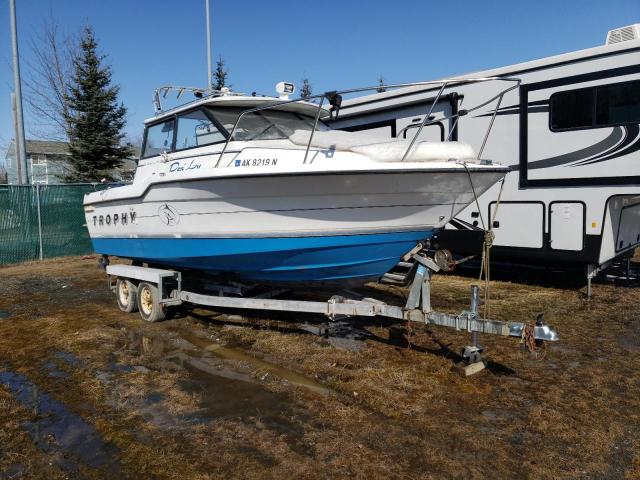 Salvage boats for sale at Anchorage, AK auction: 1992 Bayliner Trophy