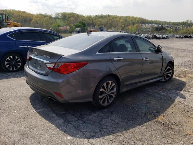 VIN: 5NPEC4AC0EH888675 Auction: COPART Lot: 49280443 Location: PA - CHAMBERSBURG 5NPEC4AC0EH888675 HYUNDAI SONATA 2014 SILVER Photo 3