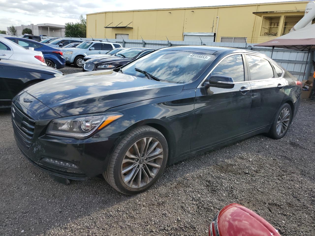 KMHGN4JE7HU180627 HYUNDAI GENESIS 2017