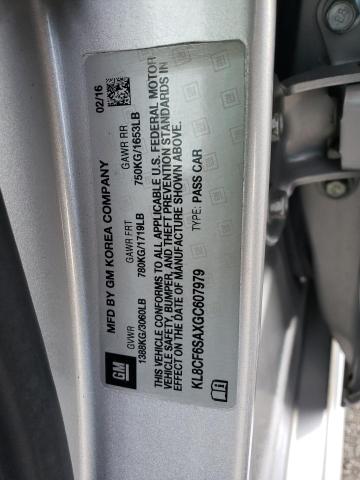 2016 CHEVROLET SPARK 2LT - KL8CF6SAXGC607979