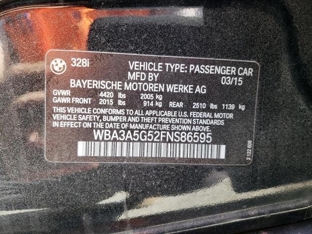 2015 BMW 328 I - WBA3A5G52FNS86595