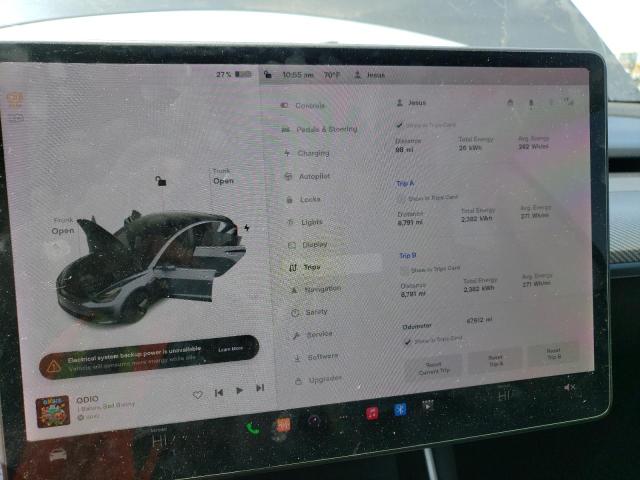 5YJ3E1EA4LF705122 Tesla MODEL 3