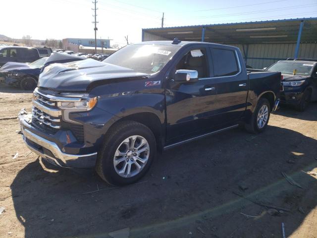 Salvage cars for sale from Copart Colorado Springs, CO: 2022 Chevrolet Silverado K1500 LTZ