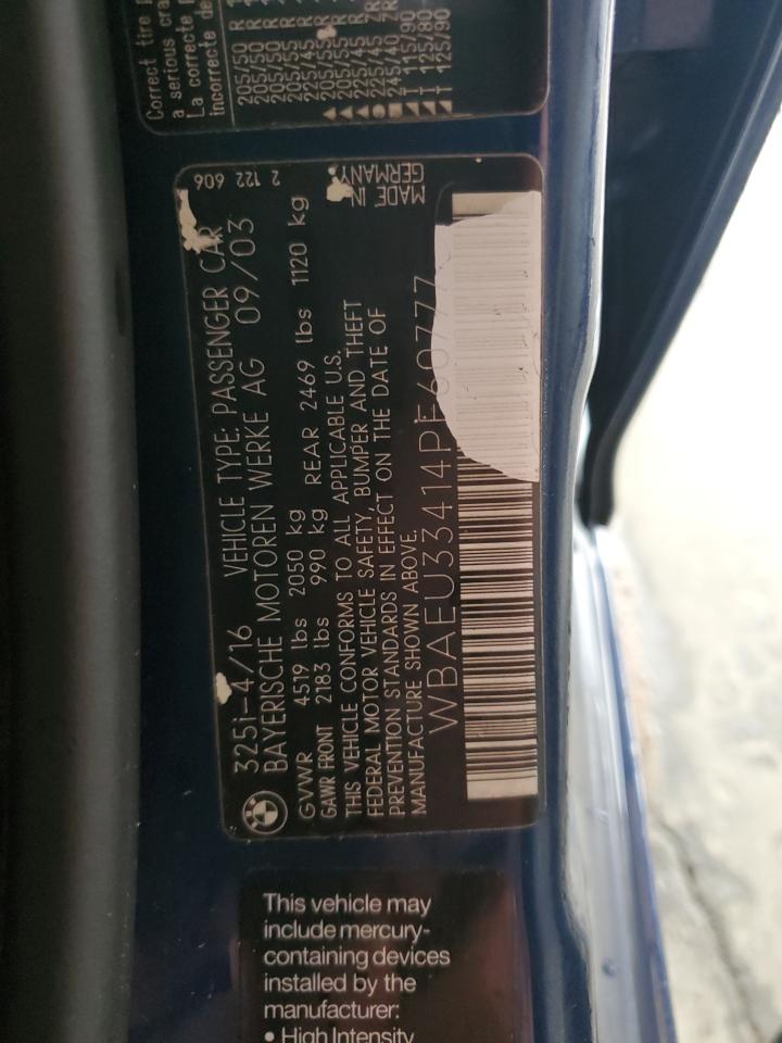 WBAEU33414PF60777 2004 BMW 325 Xi
