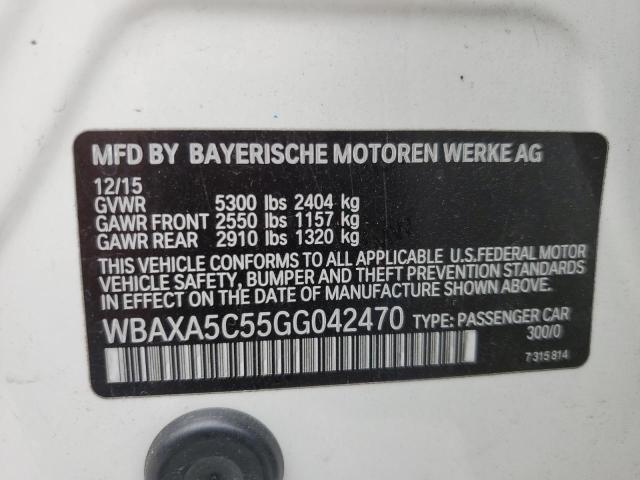 2016 BMW 535 D - WBAXA5C55GG042470