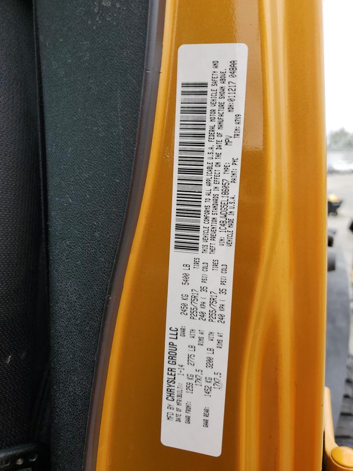 1C4BJWDG5EL186057 2014 Jeep Wrangler Unlimited Sport