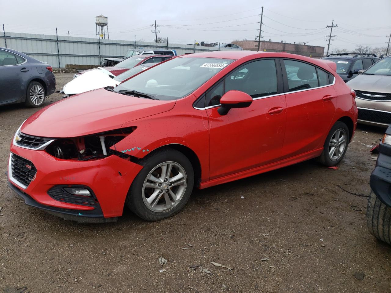 3G1BE6SM4HS584154 CHEVROLET CRUZE 2017