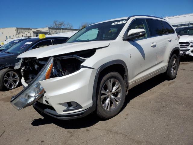 VIN 5TDJKRFH9FS163347 2015 Toyota Highlander, Xle no.1