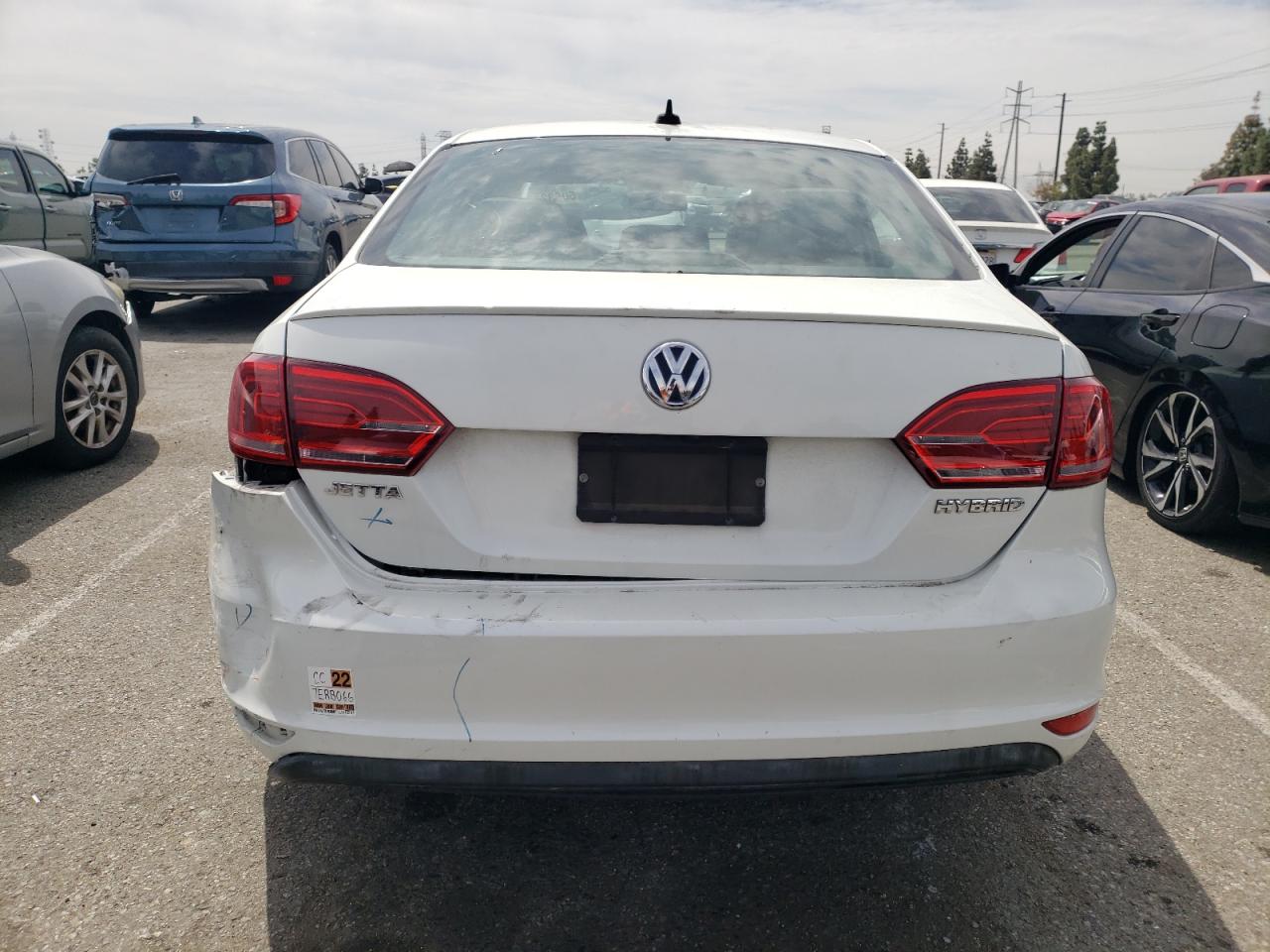 3VW637AJ6EM263192 2014 Volkswagen Jetta Hybrid