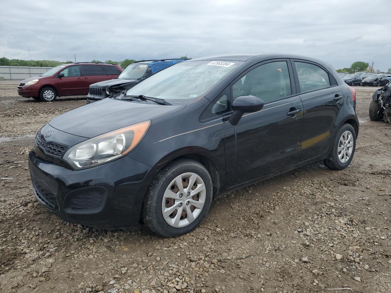 2012 Kia Rio Lx vin: KNADM5A38C6094459