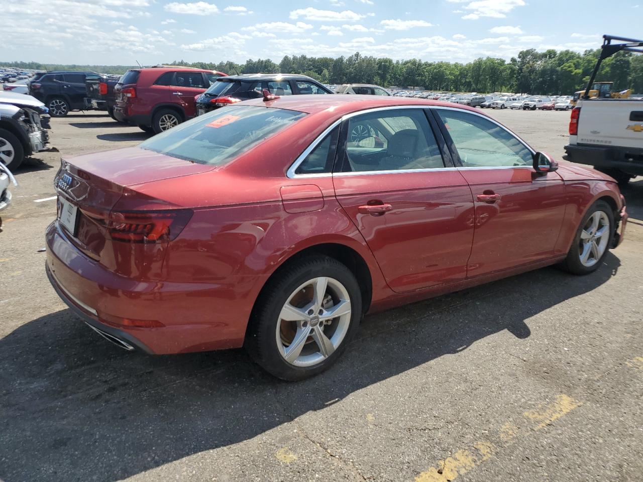 2019 Audi A4 Premium vin: WAUGMAF45KN009153