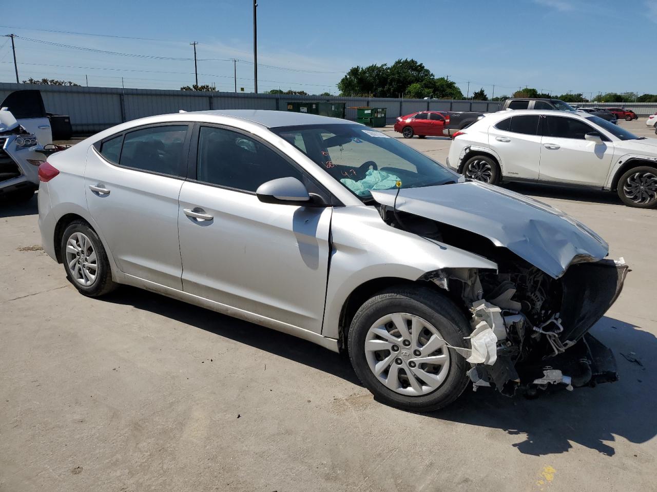 2018 Hyundai Elantra Se vin: 5NPD74LF1JH395704