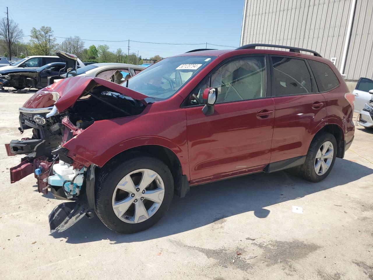 2016 Subaru Forester 2.5I Premium vin: JF2SJADC3GH459553