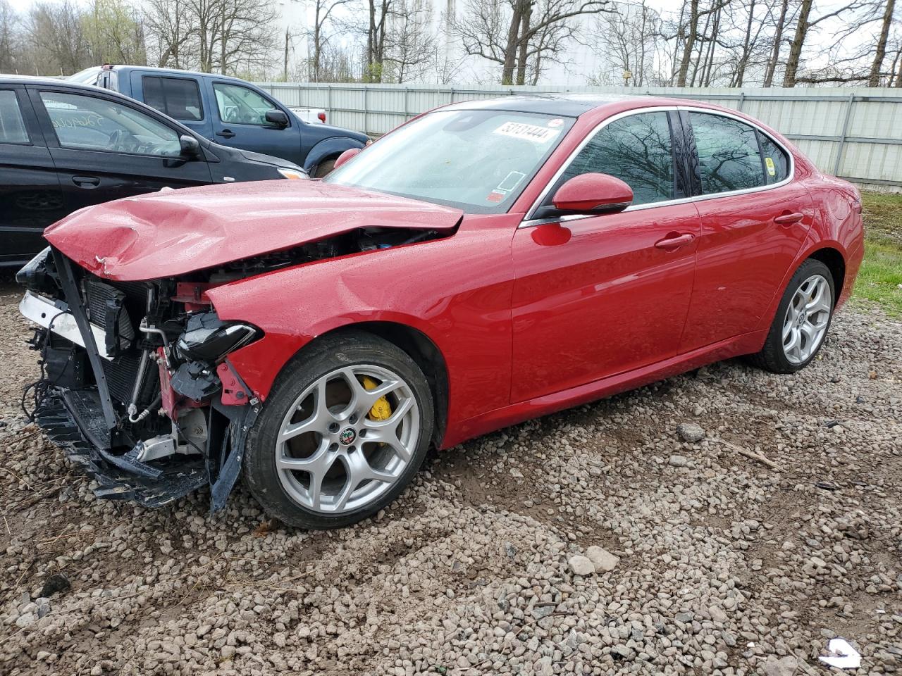 2018 Alfa Romeo Giulia Ti Q4 vin: ZARFAEEN6J7577770