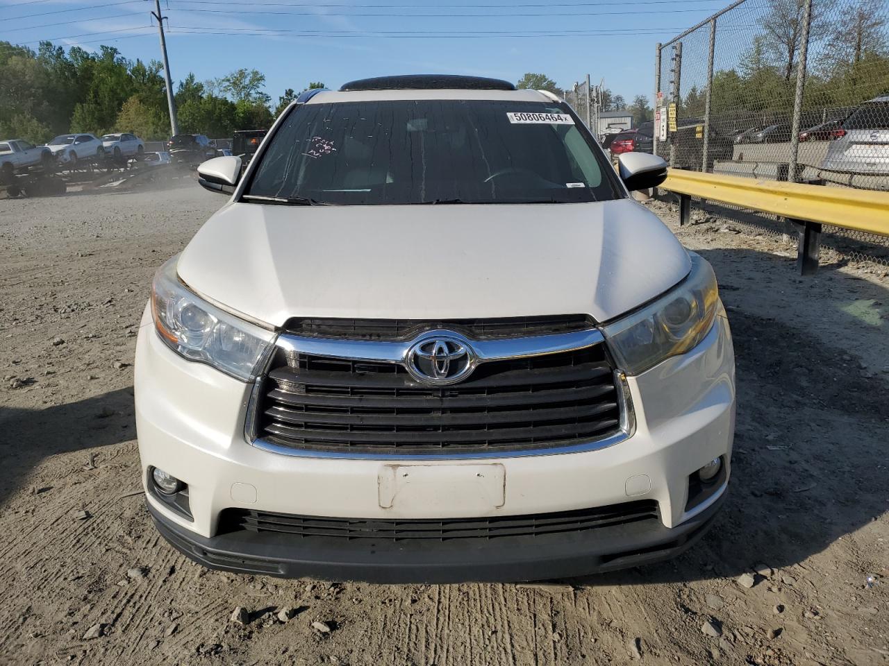 5TDJKRFH2GS261251 TOYOTA HIGHLANDER 2016