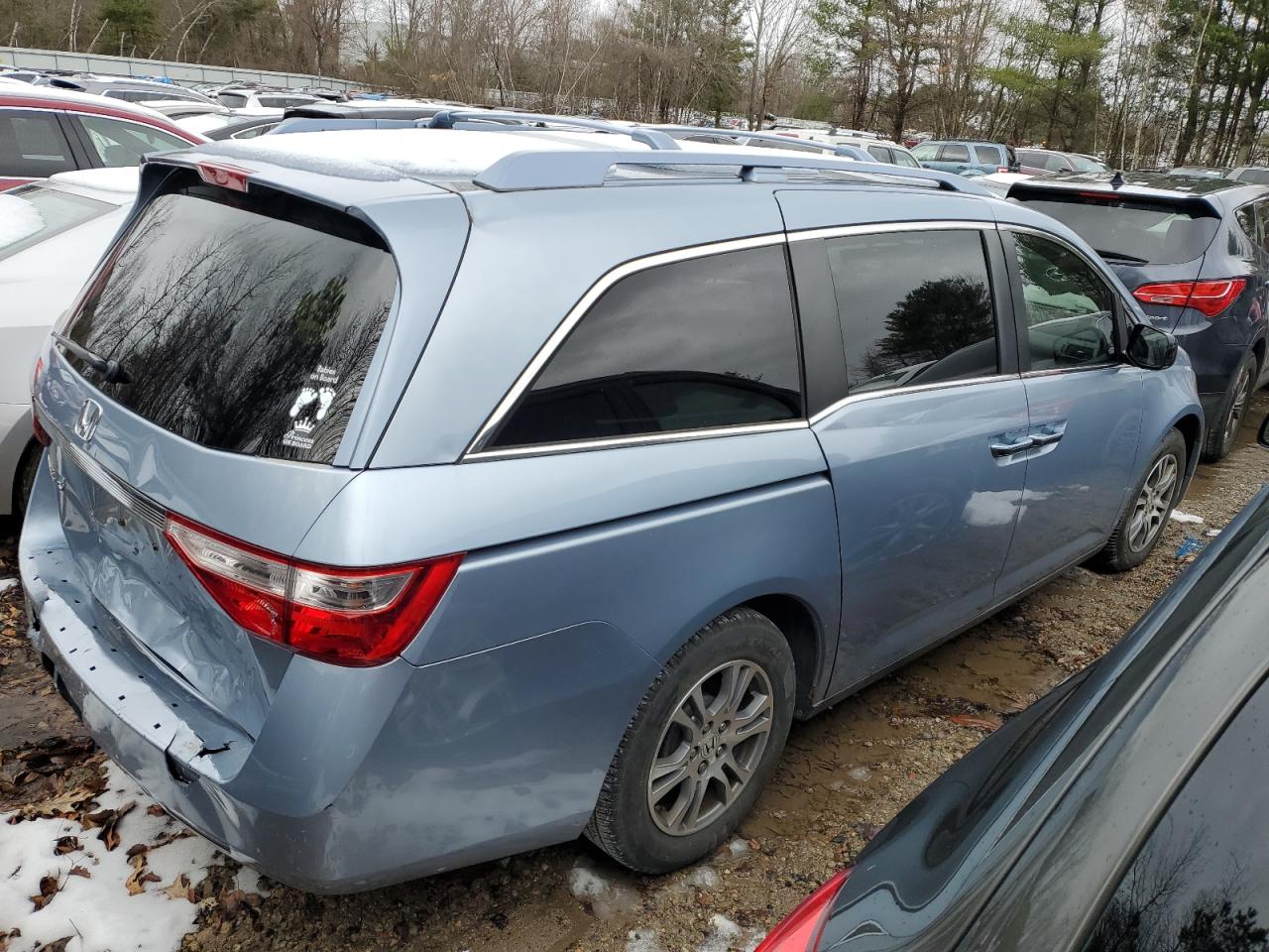 5FNRL5H69BB005173 2011 Honda Odyssey Exl