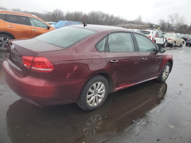 Седани VOLKSWAGEN PASSAT 2012 Червоний