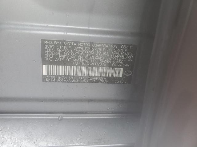 2019 LEXUS GS-F - JTHBP1BL0KA002876