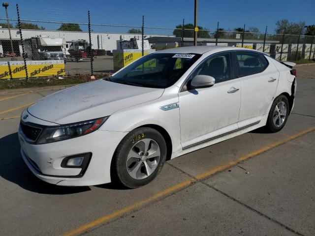 2015 Kia Optima Hybrid VIN: KNAGM4AD3F5083606 Lot: 49202834